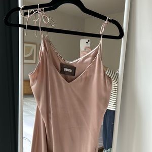 Reformation silk maxi small 100% silk